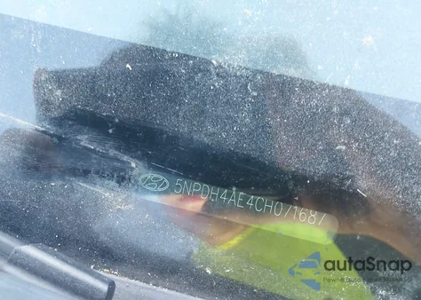 2012 Hyundai Elantra Gls from USA, damaged, VIN 5NPDH4AE4CH071687